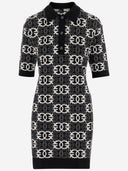 Minko Love Birds Dress in Viscose Blend