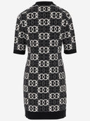 Minko Love Birds Dress in Viscose Blend
