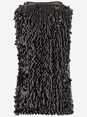 Niccolo' Pasqualetti Sequined Tank Top
