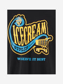 Eiscreme Baumwoll -T -Shirt mit Logo