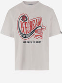 Icecream Cotton T Shirt With Logo