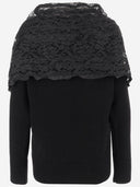 Niccolo' Pasqualetti Jacket In Wool Blend With Lace