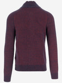 K Way Wool Blend Sweater With Zipper At The Neck