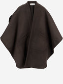 Niccolo' Pasqualetti Cape aus Wolle und Kaschmir mit Taschen