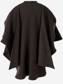 Niccolo' Pasqualetti Cape aus Wolle und Kaschmir mit Taschen