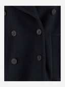 Jacquemus Double Breasted Jacket In Virgin Wool