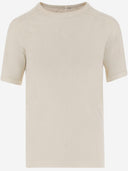 By Malene Birger Lyocell Blend T Shirt With Logo