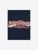 Autry Autry X Maison Kitsune Baumwoll -T -Shirt