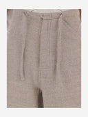 Pantalones de lana de gran tamaño de Darkpark con cordero