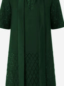 Pinko T Shirt Style Dress With Rhinestones