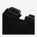 Birkenstock Arizona Suede og Shearling Sandals
