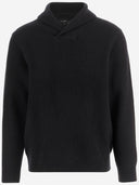 Vince Wool og Cashmere Sweater med sjal krave