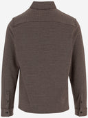 Vince Textured Cotton Blend Shirt