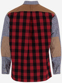 Junya Watanabe Cotton Shirt With Contrasting Check Pattern