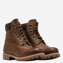 Timberland Premium 6 Inch Leather Boots With Logo