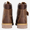 Timberland Premium 6 Inch Leather Boots With Logo