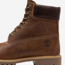 Timberland Premium 6 Inch Leather Boots With Logo