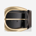 Ceinture chloè anita en cuir et laiton