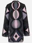 Emilio Pucci Silk Dress With Geometric Print