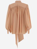 Chloè Silk Blouse With Bow At The Neck