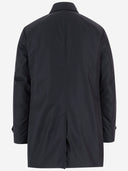 Moorer Long Jacket In Silk Blend