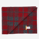 Guest In Residence Wool And Cashmere Scarf With Check Pattern