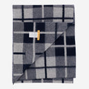 Guest In Residence Wool And Cashmere Scarf With Check Pattern