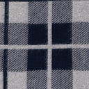 Guest In Residence Wool And Cashmere Scarf With Check Pattern