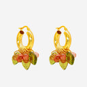 Annele Cranberry Queen Earrings