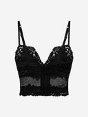 Dolce & Gabbana kant en satijnen top