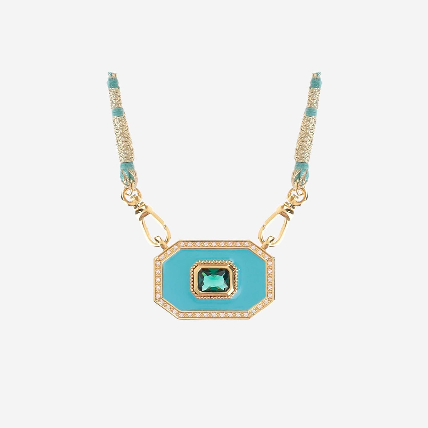 Mya Bay Yucatan turquoise ketting