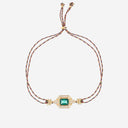 Mya Bay Art Deco Grünes Armband