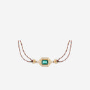 Mya Bay Art Deco Grünes Armband