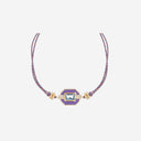 Mya Bay Purple Art Deco Bracelet
