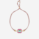 Bracelet Art Déco Fuchsia Mya Bay