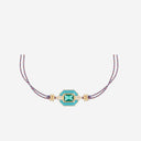 Mya Bay Art Deco Türkis Armband
