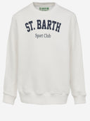 Mc2 Saint Barth Cotton Sweatshirt With Logo