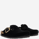 Birkenstock Boston Big Buckle Rivet In Velvet