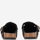 Birkenstock Boston Big Buckle Rivet In Velvet