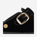 Birkenstock Boston Big Buckle Rivet In Velvet