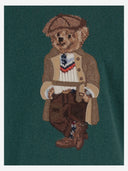 Polo Ralph Lauren Wool And Cashmere Sweater With Polo Bear