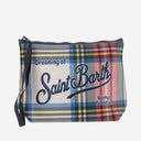 Mc2 Saint Barth Aline Clutch Bag mit Logo
