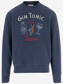 Mc2 Saint Barth Cotton Sweatshirt With Embroidered Logo