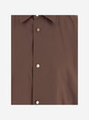 Darkpark Oversized Shirt In Stretch Cotton Blend