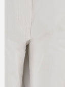 Darkpark Naomi Cotton Trousers With Fur Belt