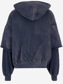 Cultura Oversized Cotton Hooded Sweatshirt