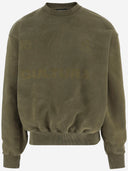 Cultura Oversized Cotton Sweatshirt With Logo