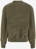 Cultura Oversized Cotton Sweatshirt With Logo