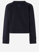 Pinko Cotton Sweatshirt With Buttons
