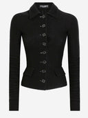 Dolce & Gabbana Single Breasted Wool Cloth Jacket